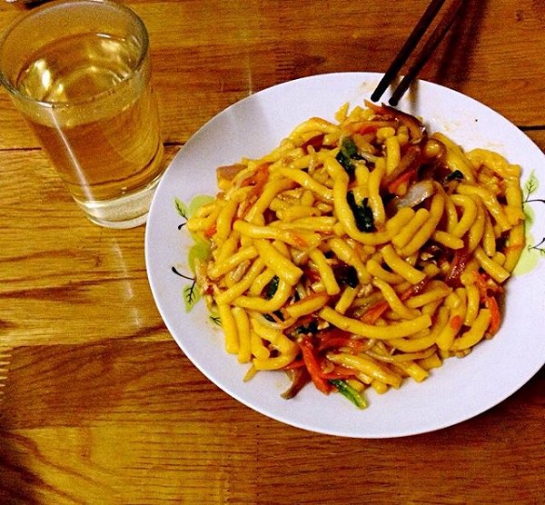 庄河小吃炒叉子(庄河叉子的制作过程)