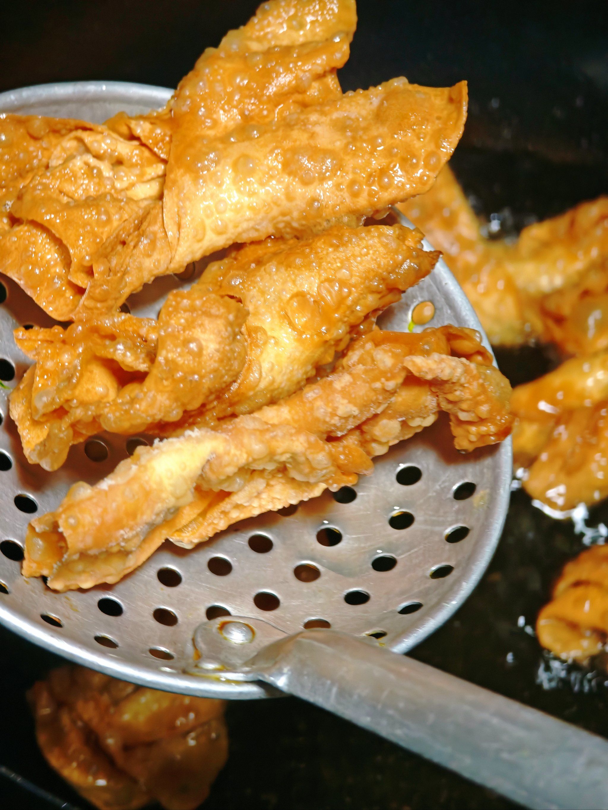 庄河小吃炒叉子(庄河叉子的制作过程)