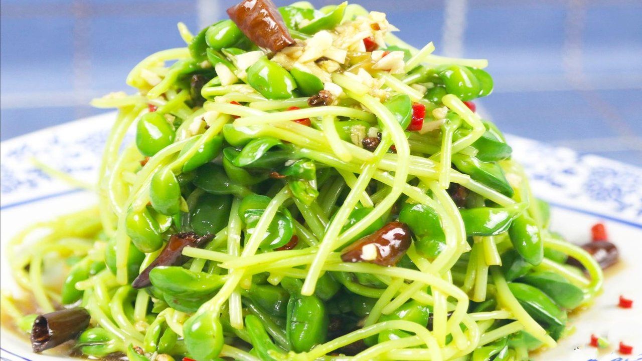 绿豆芽凉菜配色(绿豆芽凉菜配色表)