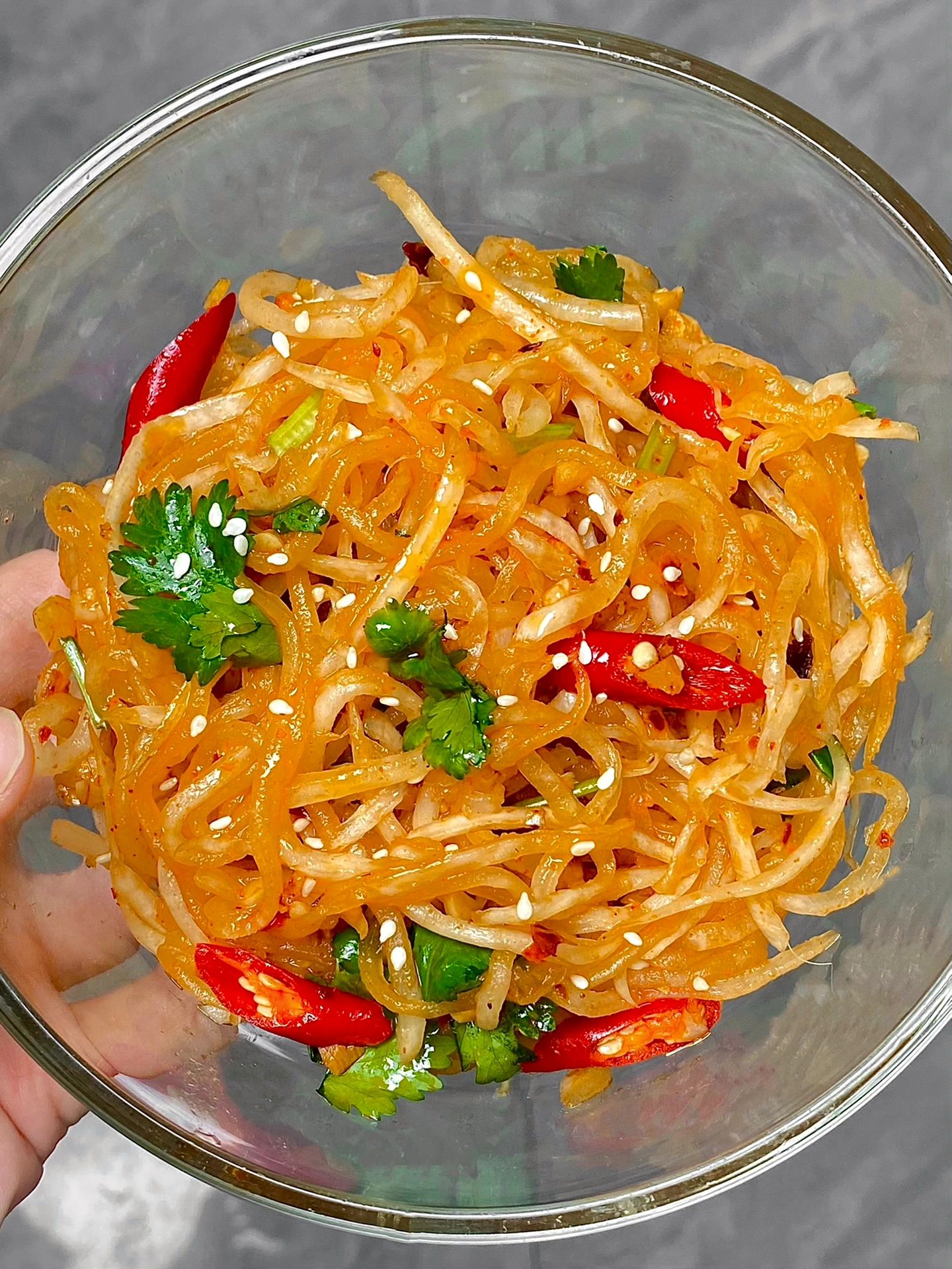 凉菜白萝卜(白罗白萝卜凉菜)