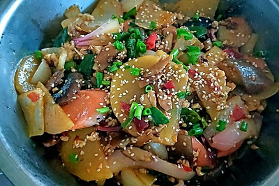 素菜干锅做法(干锅素菜的家常做法窍门)