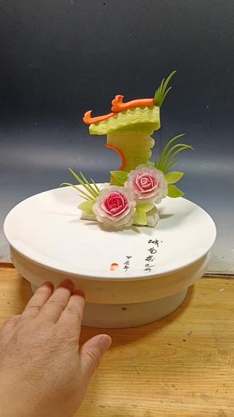 凉菜萝卜雕花(凉菜萝卜雕花的做法)