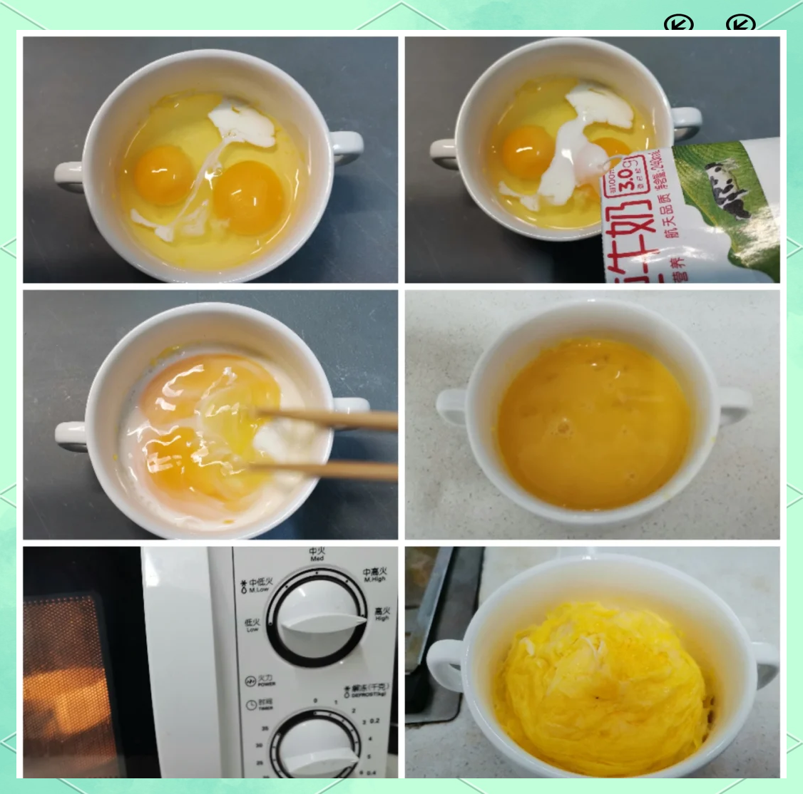 微波早餐做法大全(10分钟简单微波炉早餐)