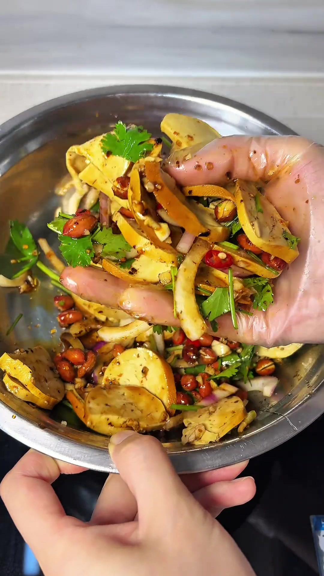 凉菜小素鸡(素鸡最简单的拌凉菜)