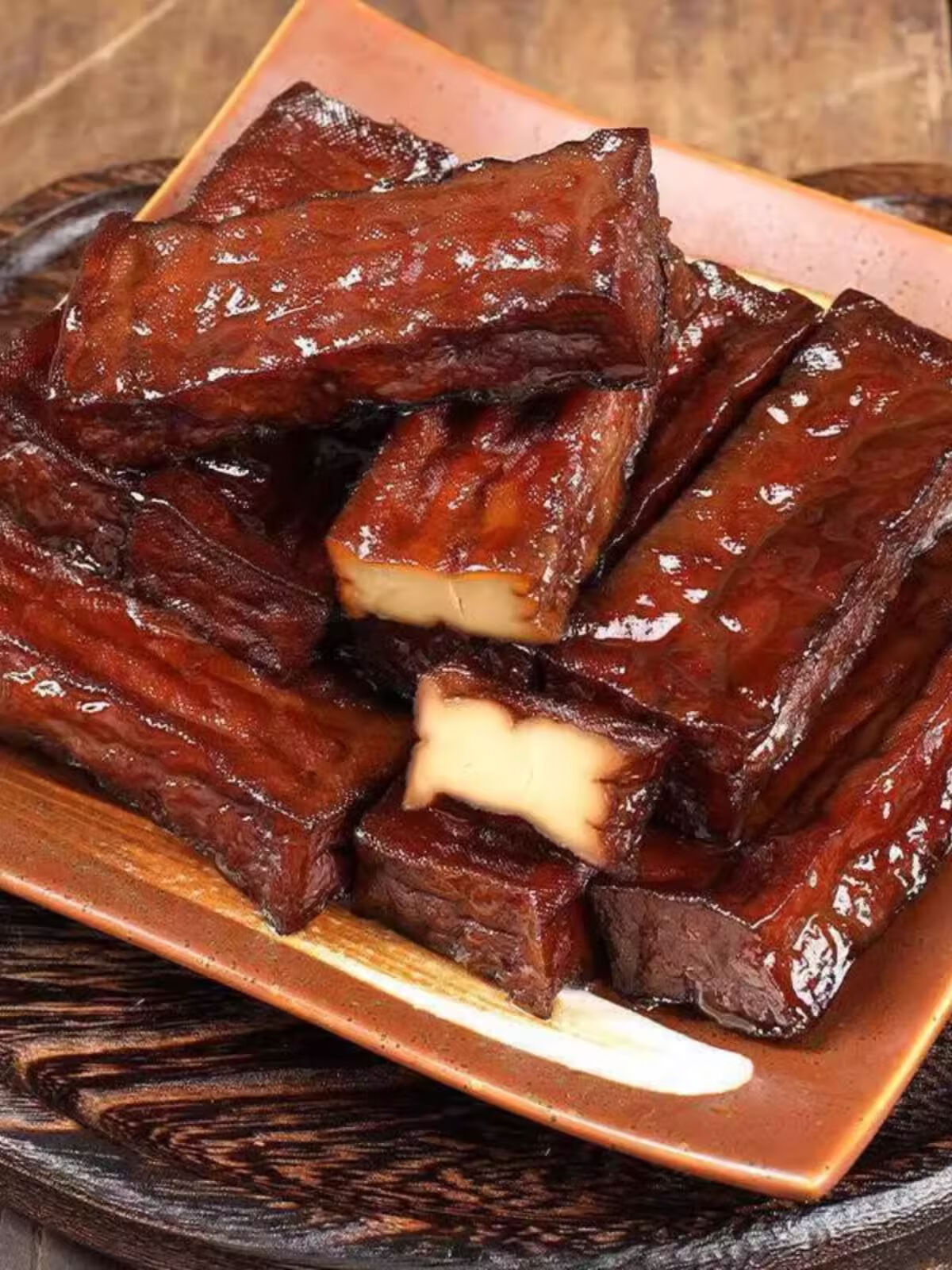 豆腐干小吃(豆腐干小吃招牌名字)