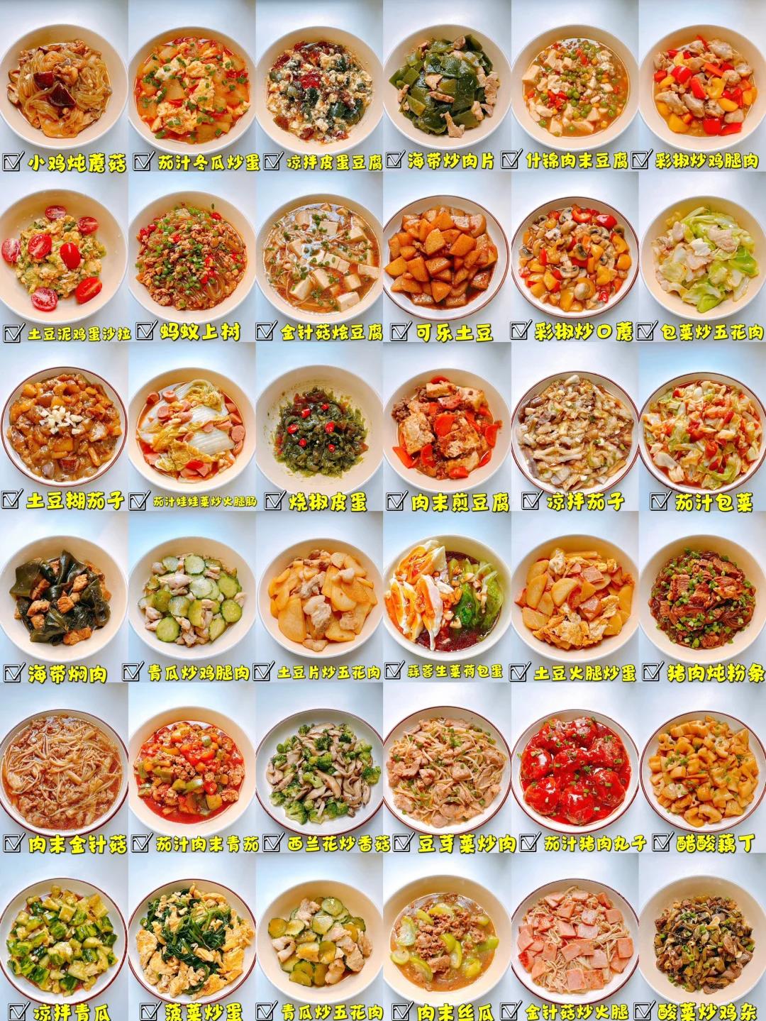 家常热菜肉菜谱大全(家常热菜的肉菜都有什么)