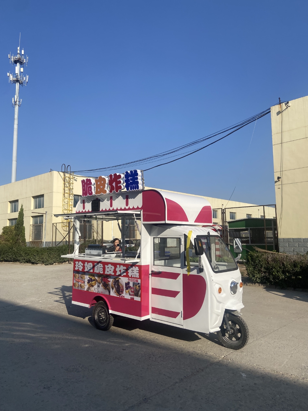 油炸鸡柳小吃车(路边小吃炸鸡柳的做法)