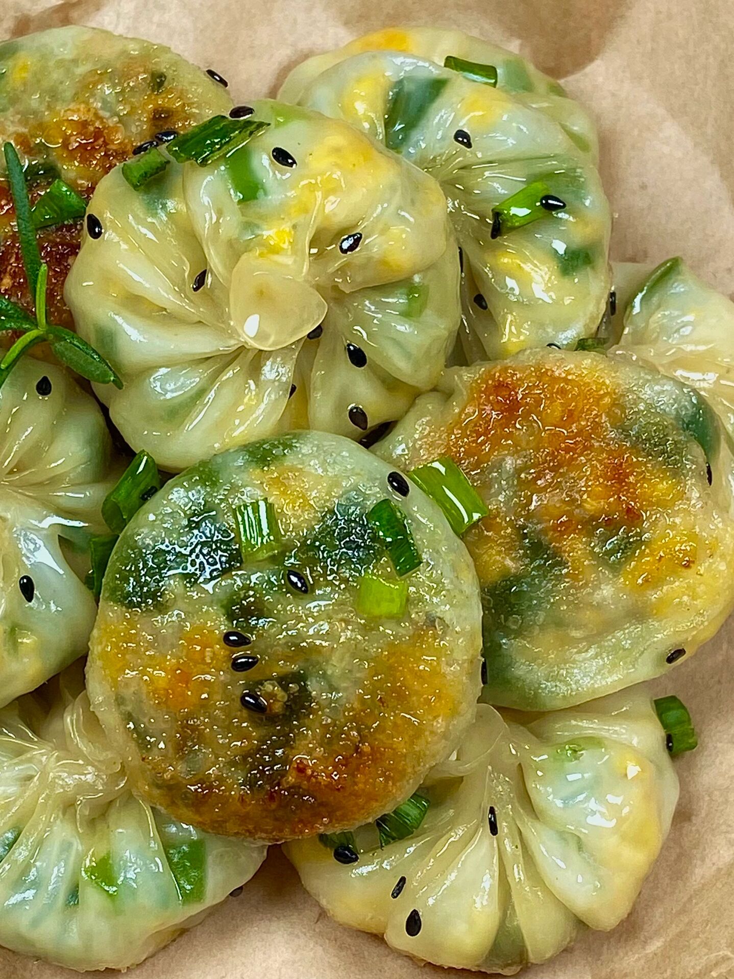 百度素菜生煎包怎样做(素生煎包的做法家常做法)