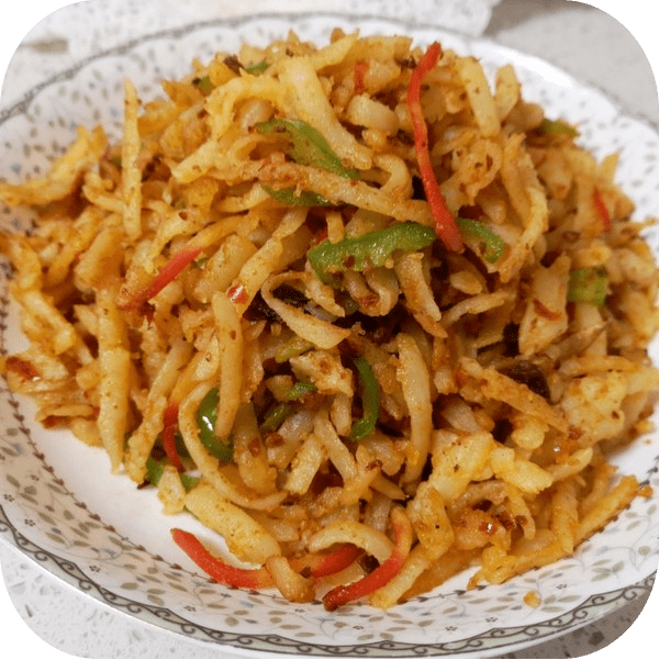 陕北特色小吃洋芋擦擦(陕北的洋芋擦擦怎么做窍门)