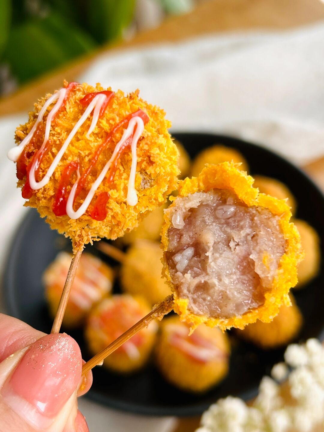 炸猪肠小吃(炸猪肠子的做法)