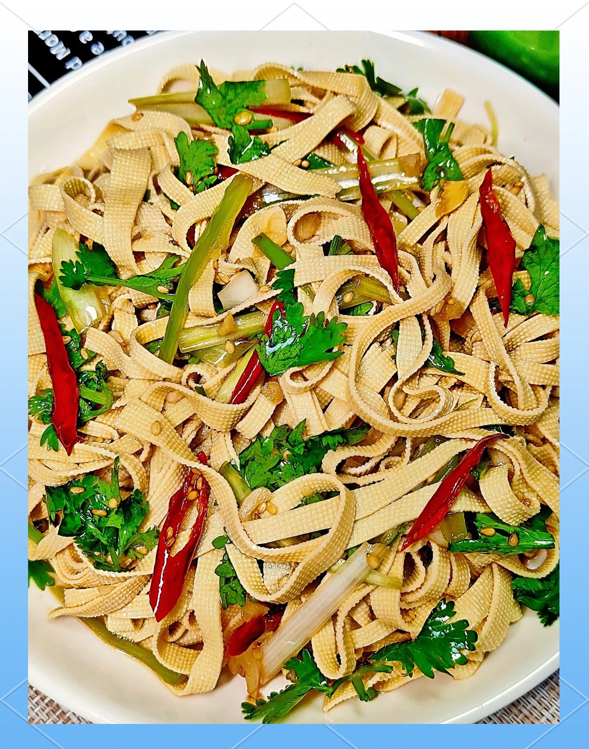 腐丝拌凉菜(凉拌腐竹丝做法)