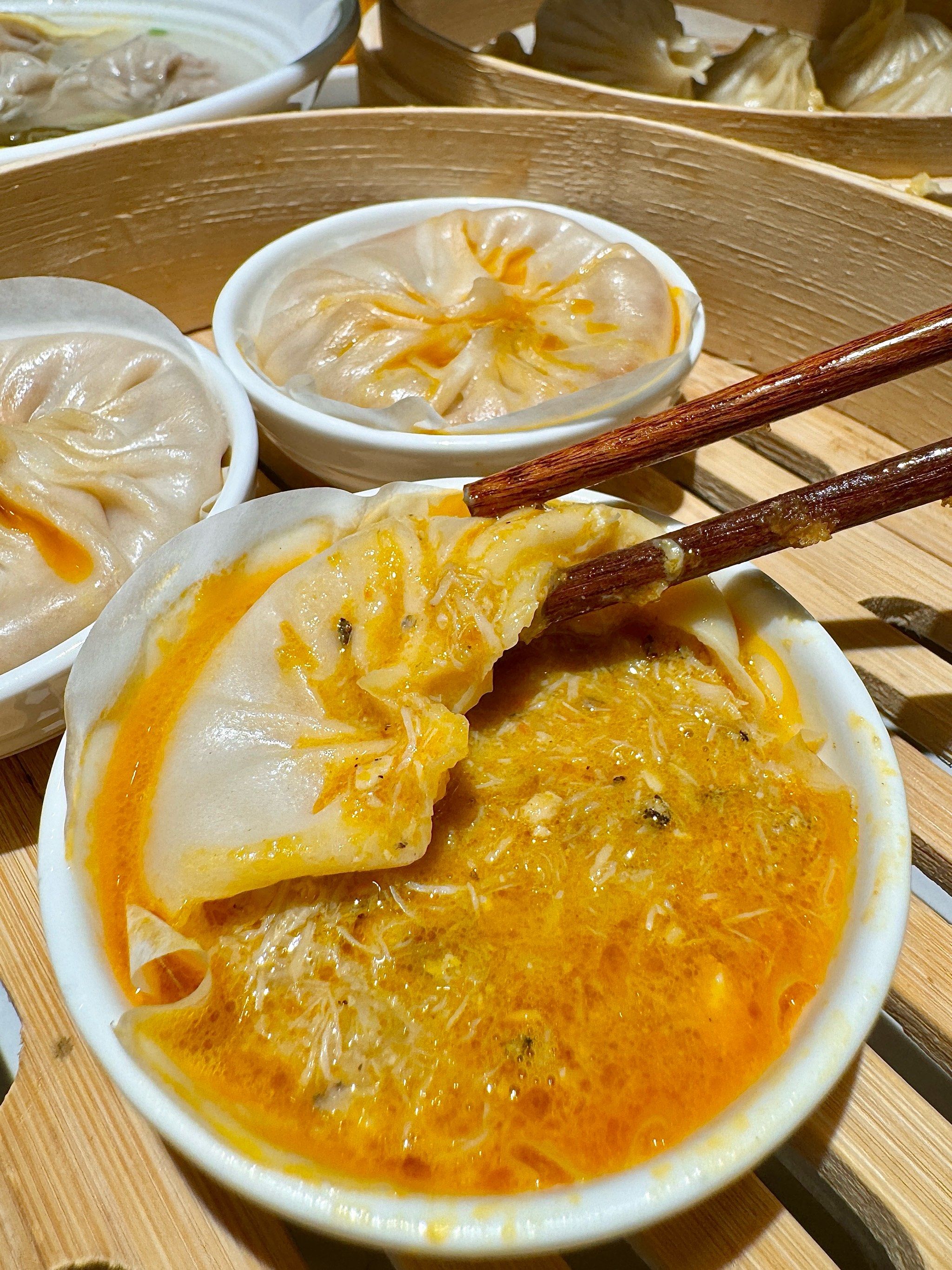 蟹粉素菜包子(人气美食蟹粉汤包)