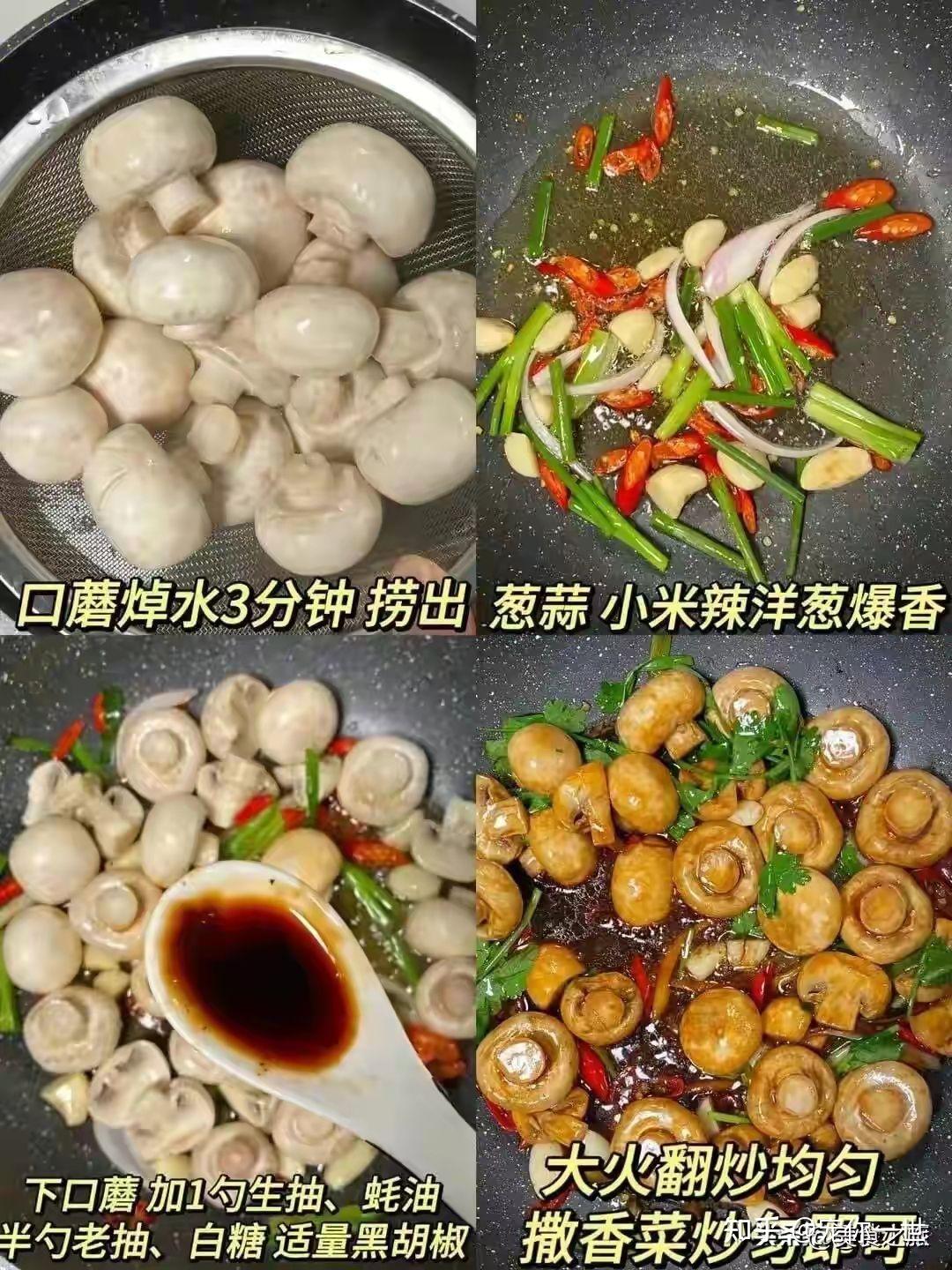 口菇的家常做法(香菇做法大全家常菜)