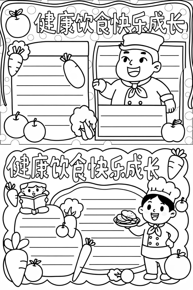 营养早餐怎么画(营养早餐怎么画图片)