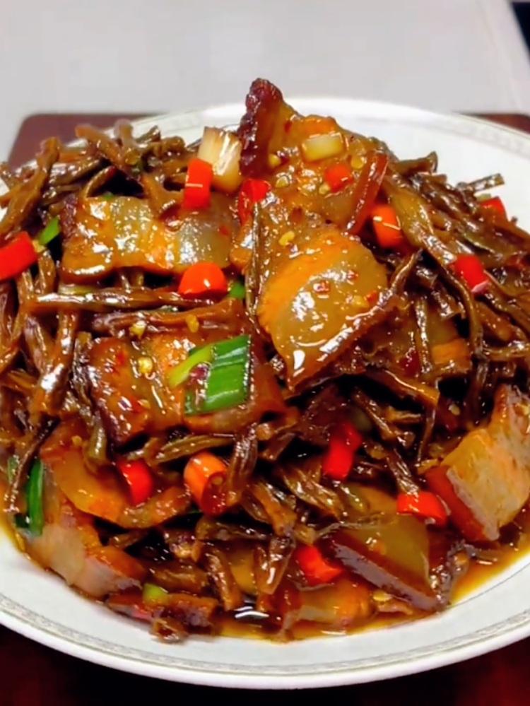 炒干豆角的家常做法(炒干豆角的家常做法视频)