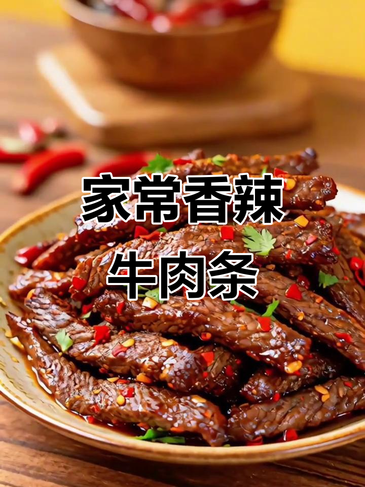 麻辣牛肉条家常做法(麻辣牛肉条家常做法视频)
