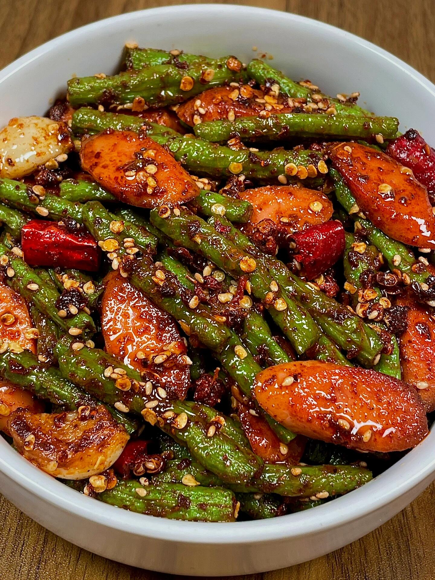 家常炒豆角的做法(豆角配什么炒最好吃)