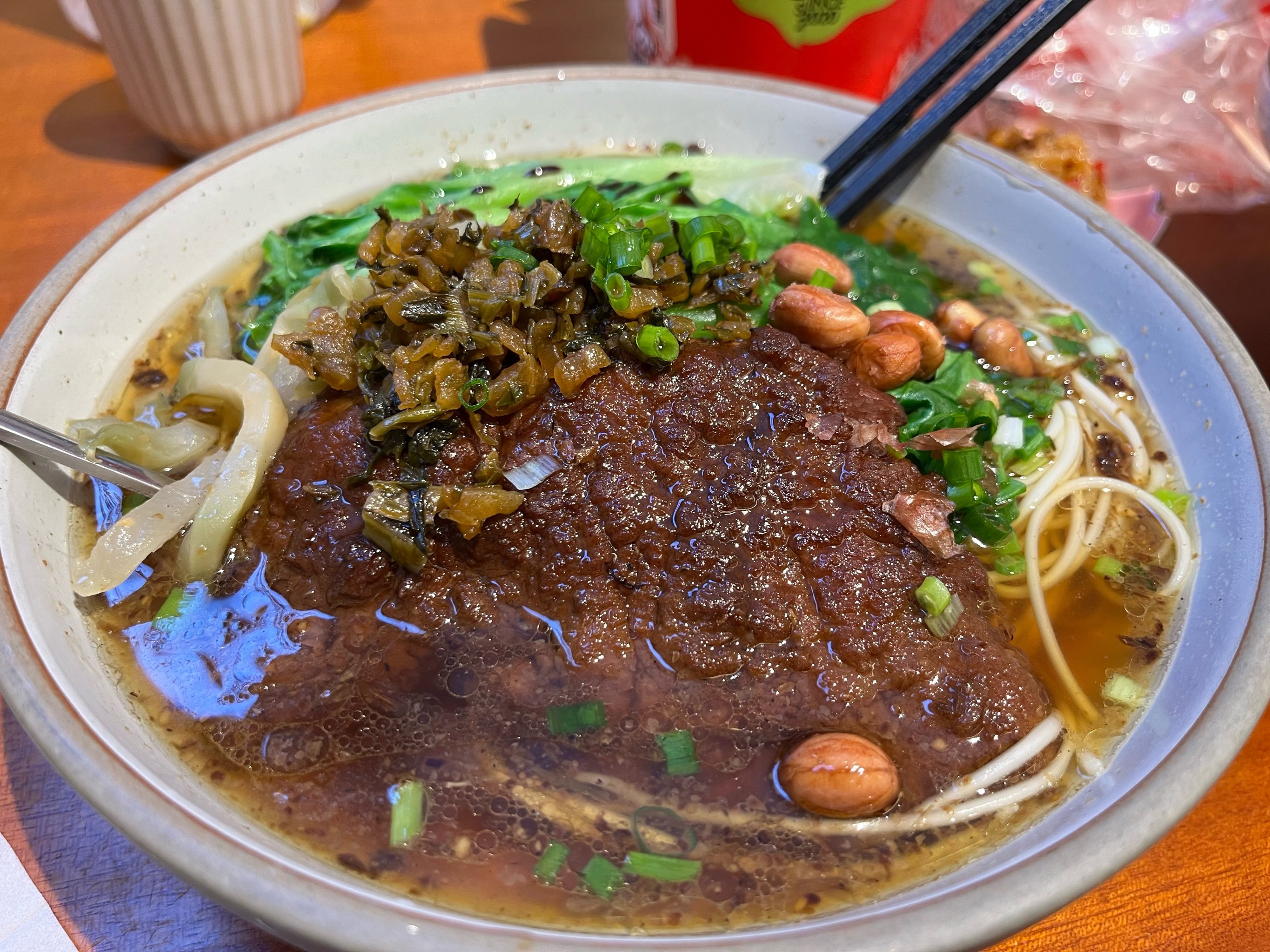 早餐卤肉面(卤肉面条怎么做好吃) 早餐卤肉面(卤肉面条怎么做好吃)