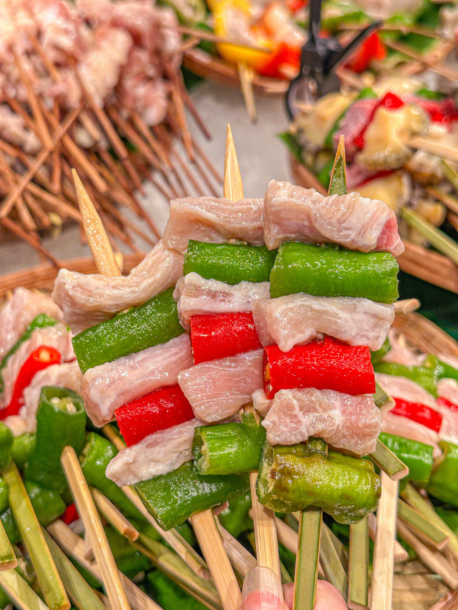 东北素菜烤串做法(烧烤素菜串种类大全图片) 东北素菜烤串做法(烧烤素菜串种类大全图片)