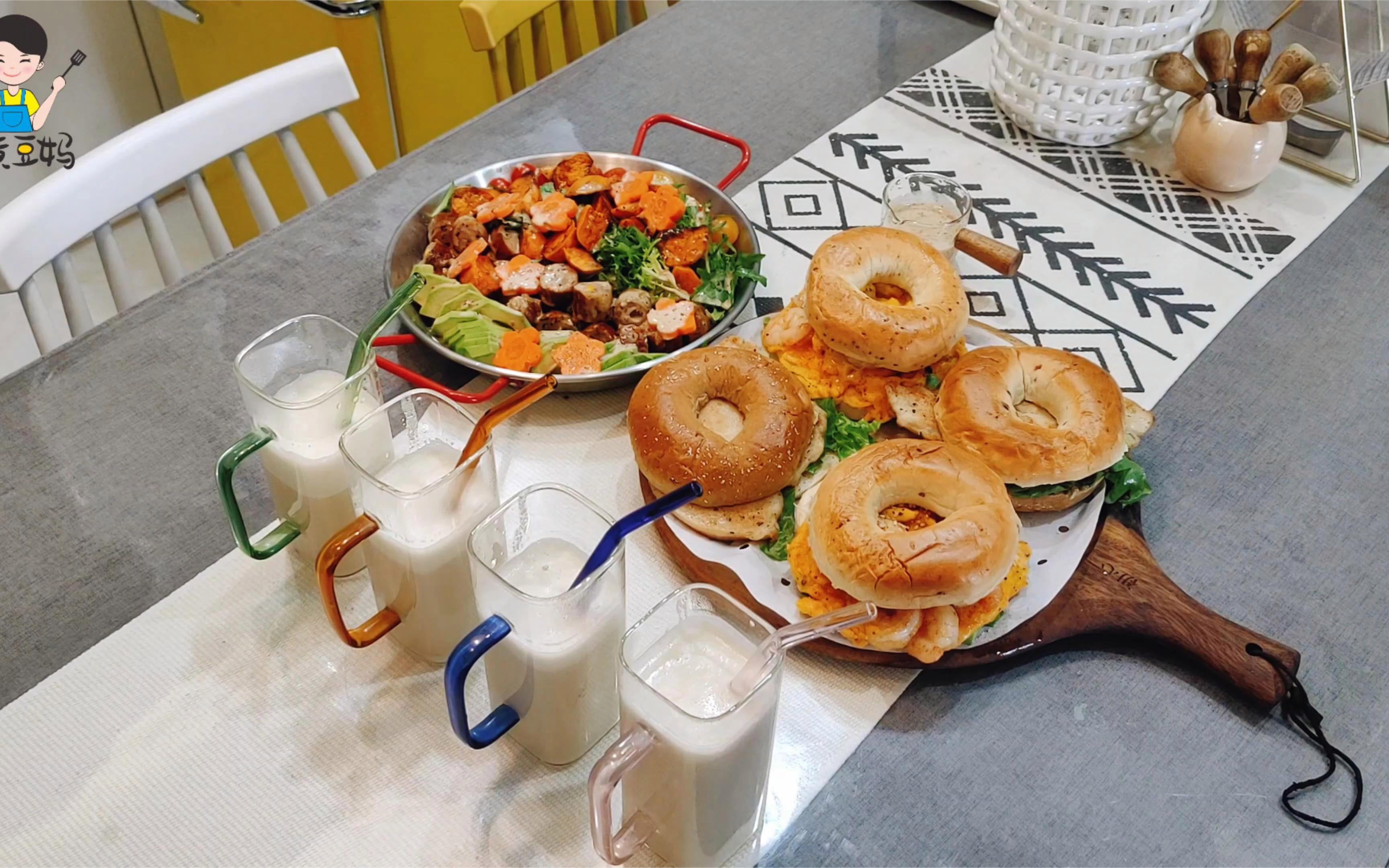 给家人做简易早餐(给家人做早餐的幸福说说)