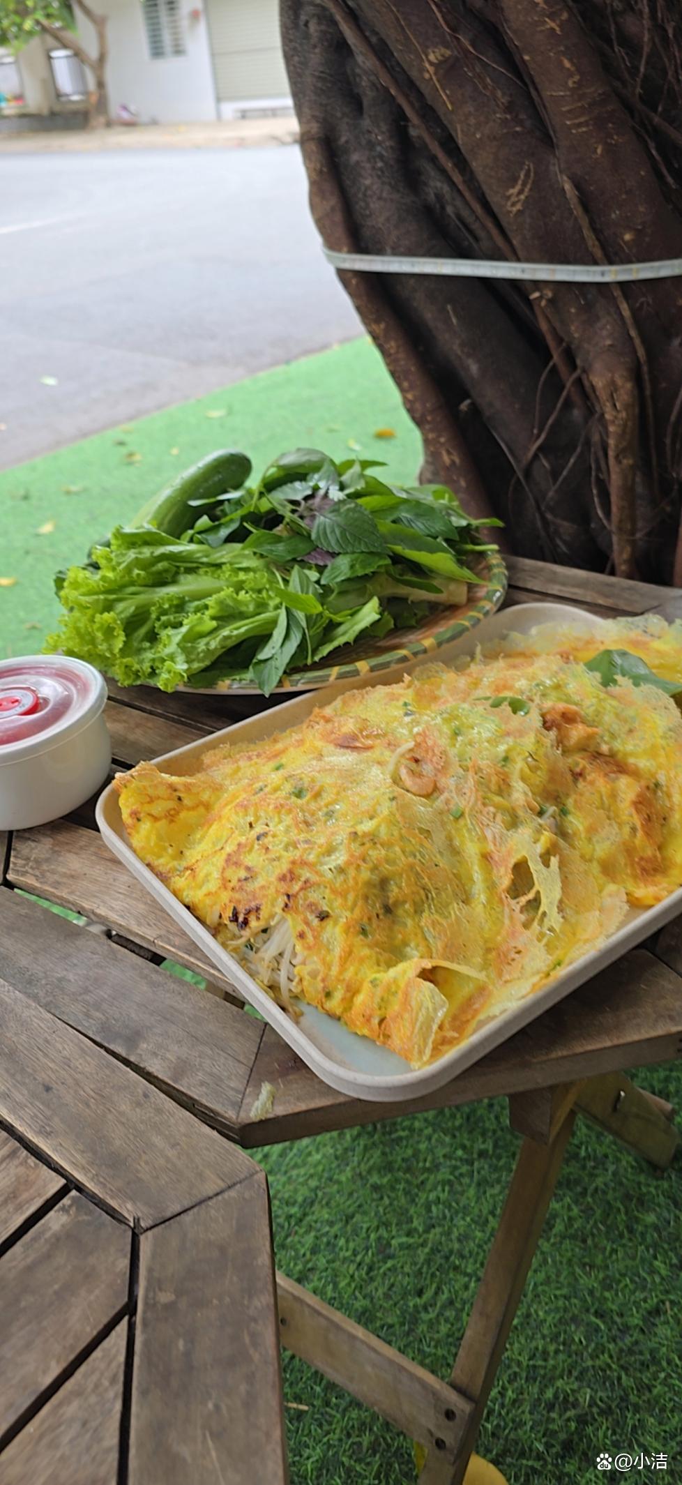 越南特色煎饼的做法(越南特色煎饼的做法大全)