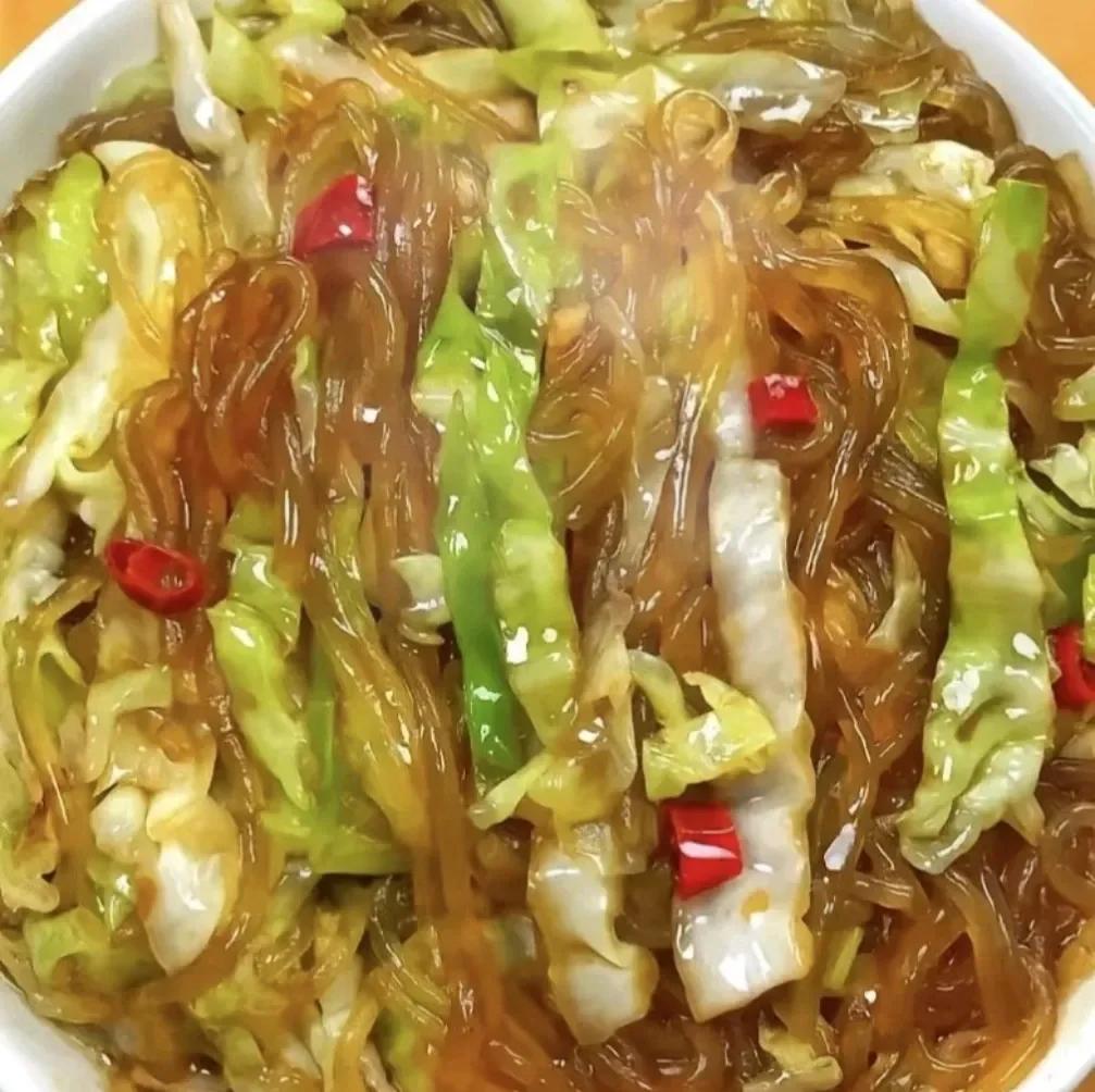 白菜醋粉丝凉菜(糖醋白菜粉丝凉菜)