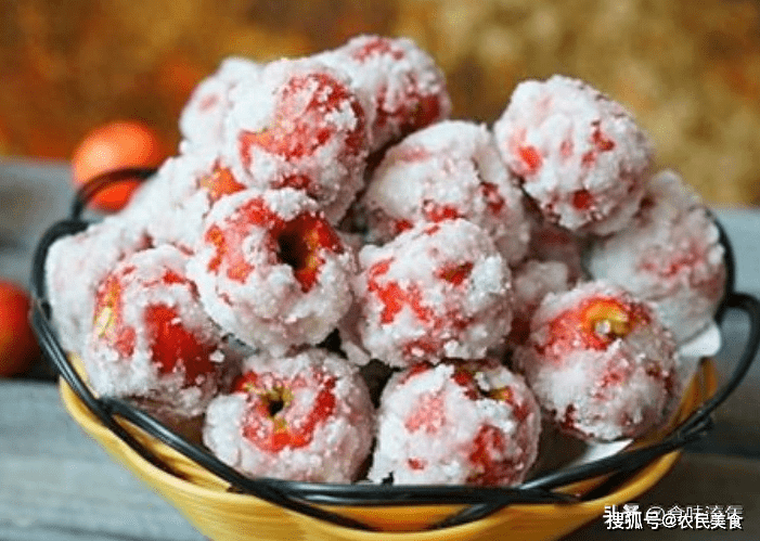 白色糖霜小吃(白色糖霜小吃图片)