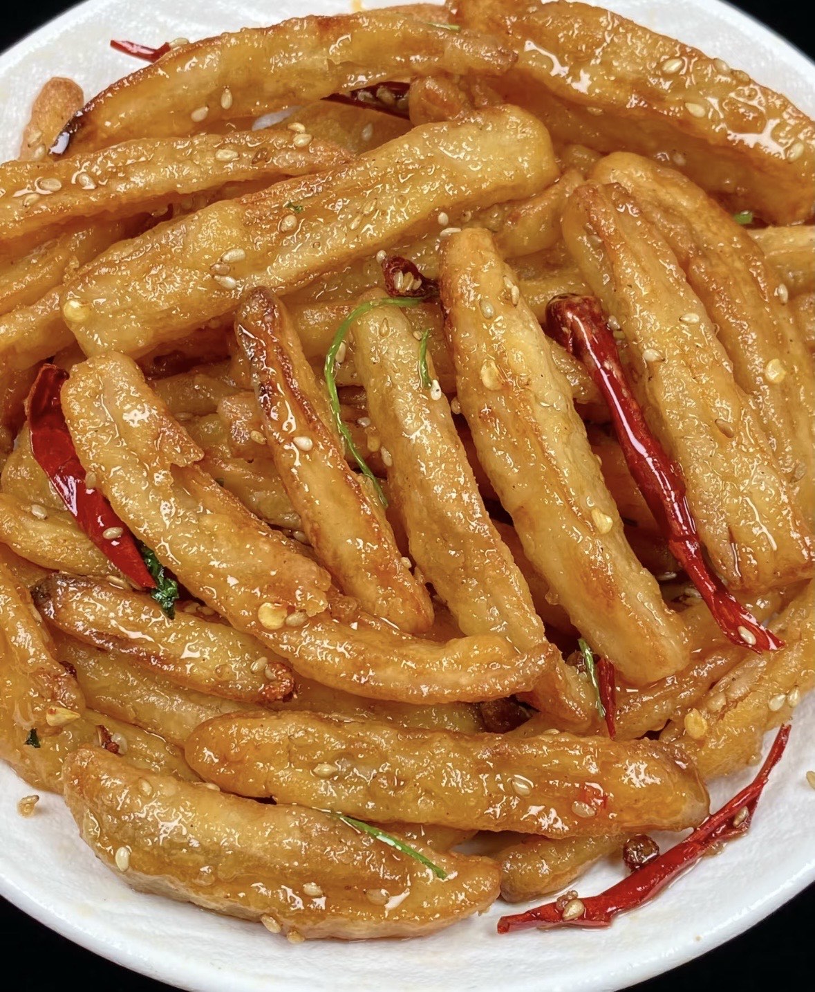 小吃干炸藕片(干炸藕片怎么能炸又酥又脆)