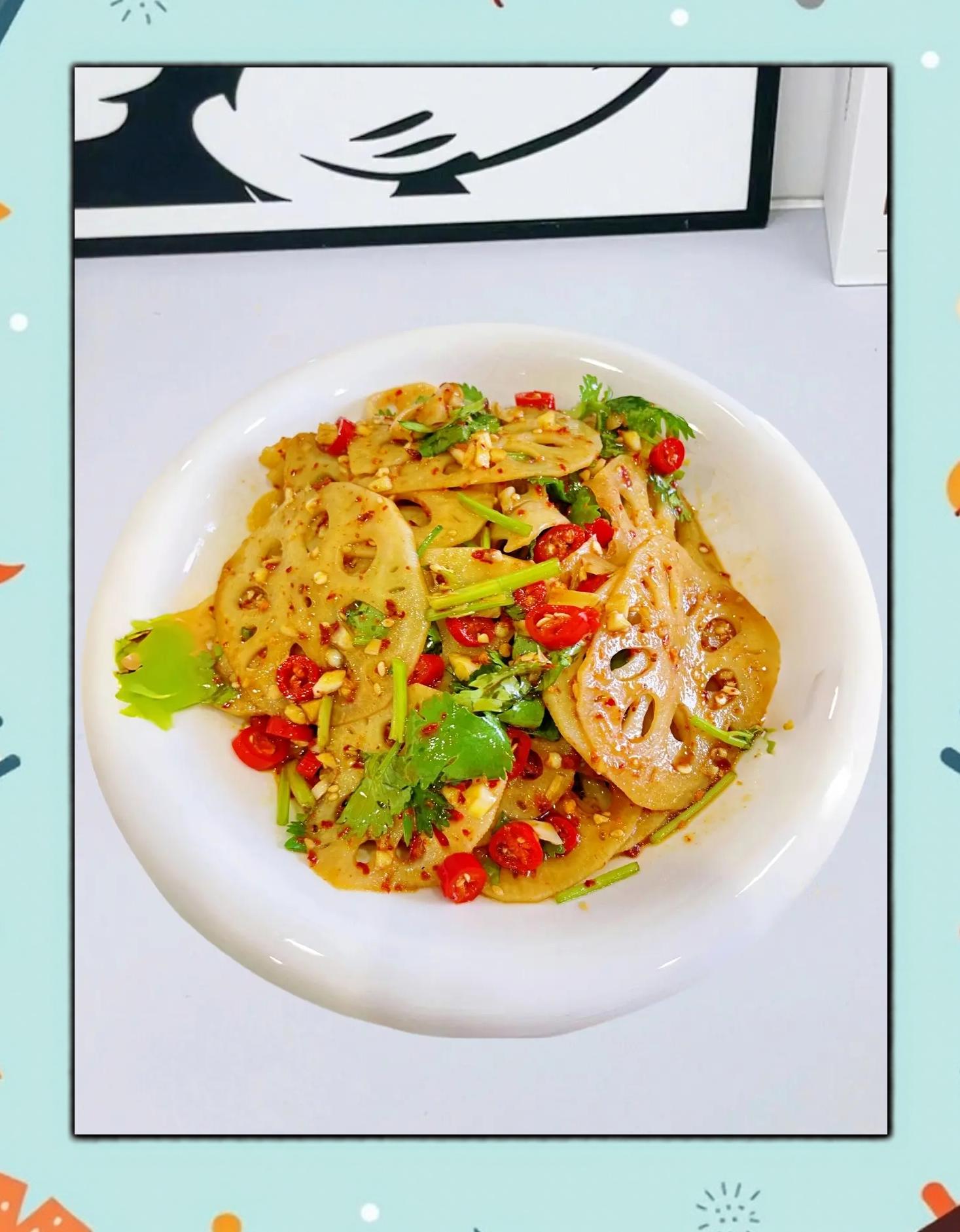 藕片伴凉菜(藕片配什么凉拌) 藕片伴凉菜(藕片配什么凉拌)