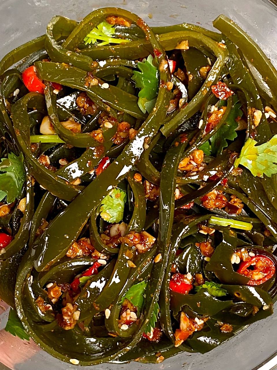 凉菜海带图片(凉菜海带丝做法大全)