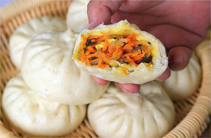 什锦素菜包(素什锦包子的做法)