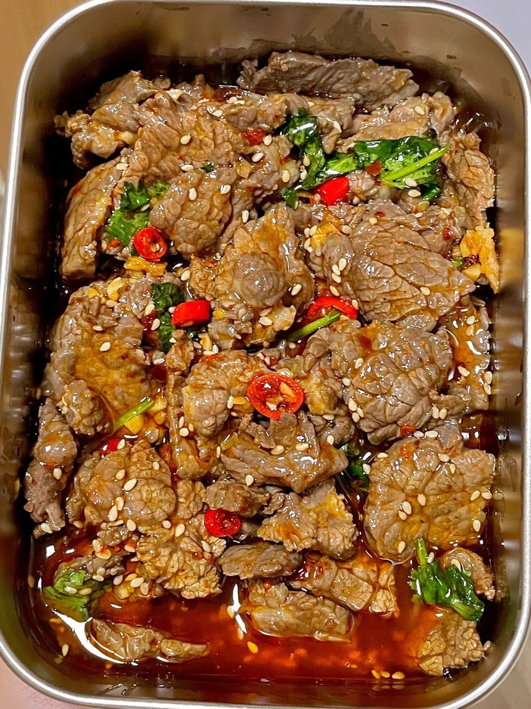 凉菜黑椒牛肉(黑椒牛肉加什么配菜)