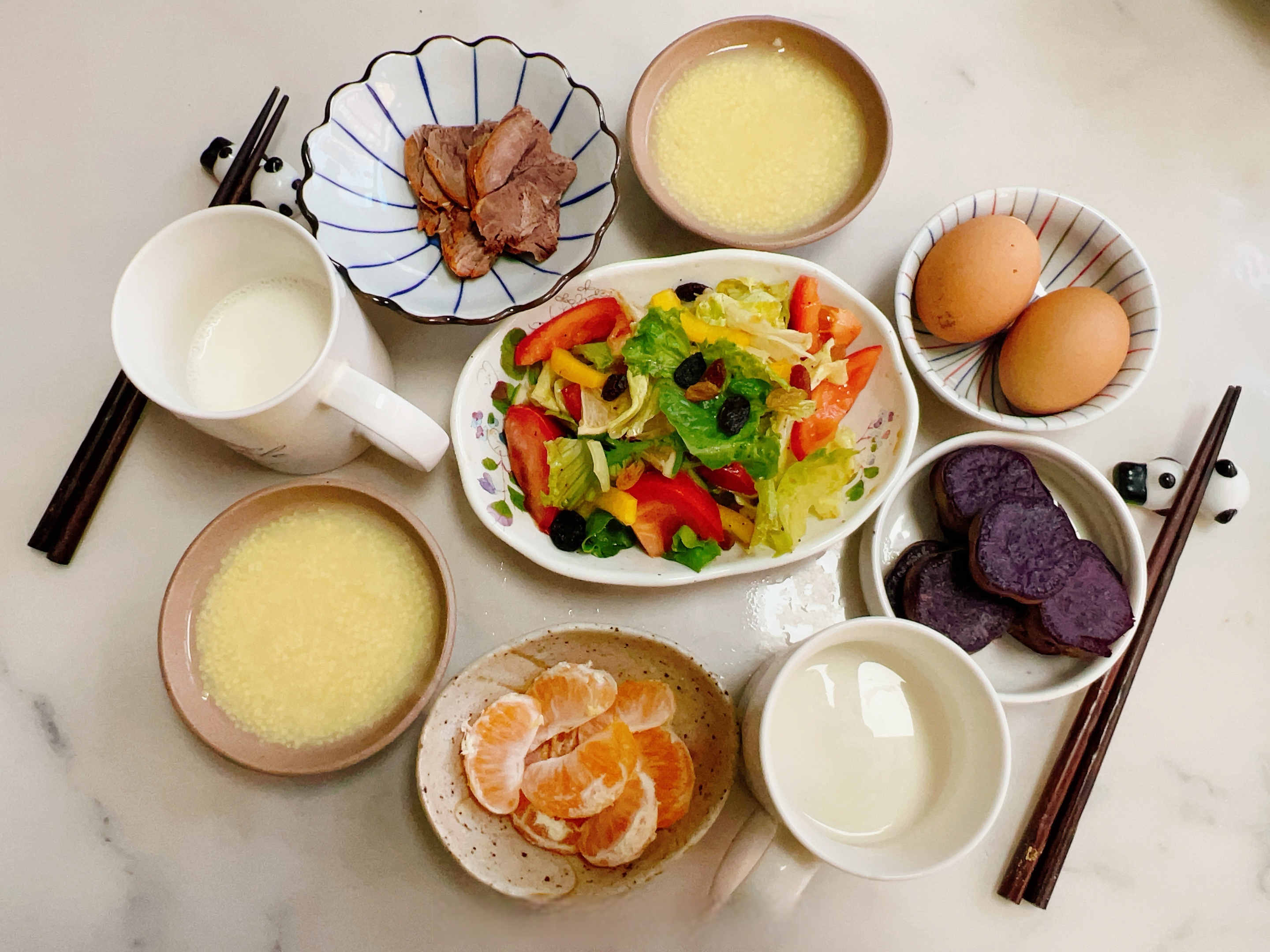 早餐牛奶配紫薯(早餐牛奶配紫薯可以吃吗)