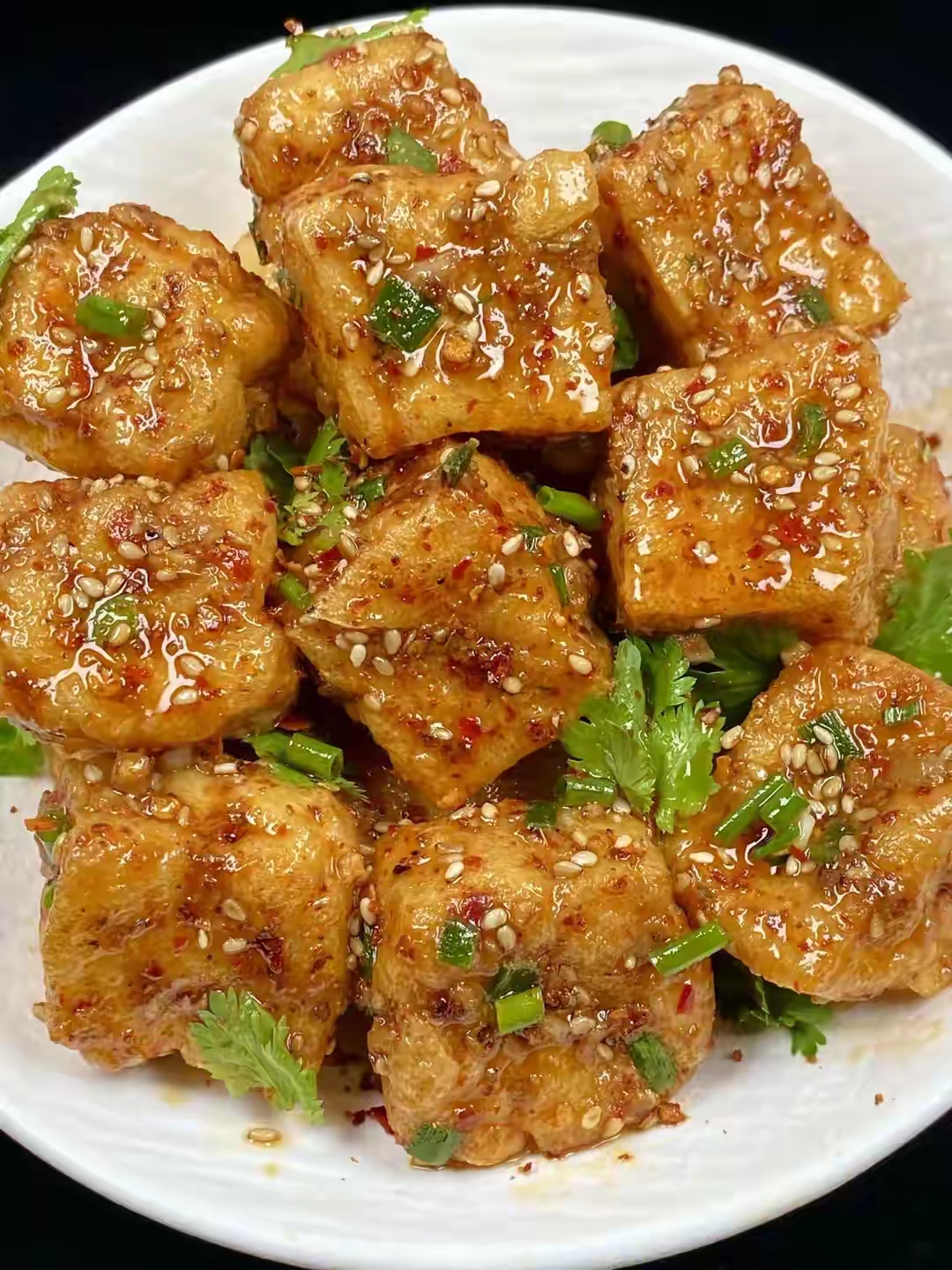 炒油炸豆腐的家常做法(炒油炸豆腐的家常做法视频)