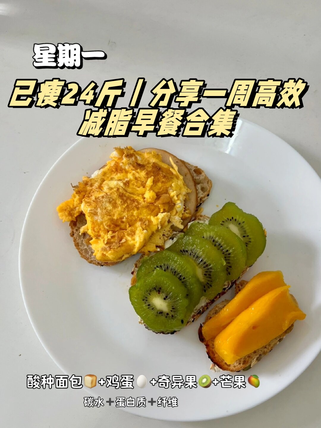 营养的减肥早餐食谱(营养减肥早餐食谱简单)