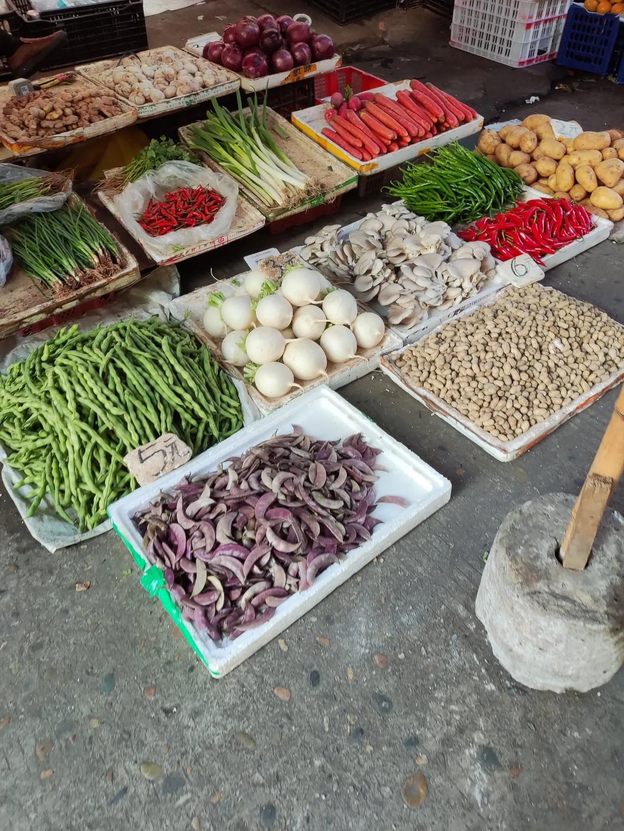 摆摊油炸素菜图片大全(摆摊卖油炸食品可以买哪些)