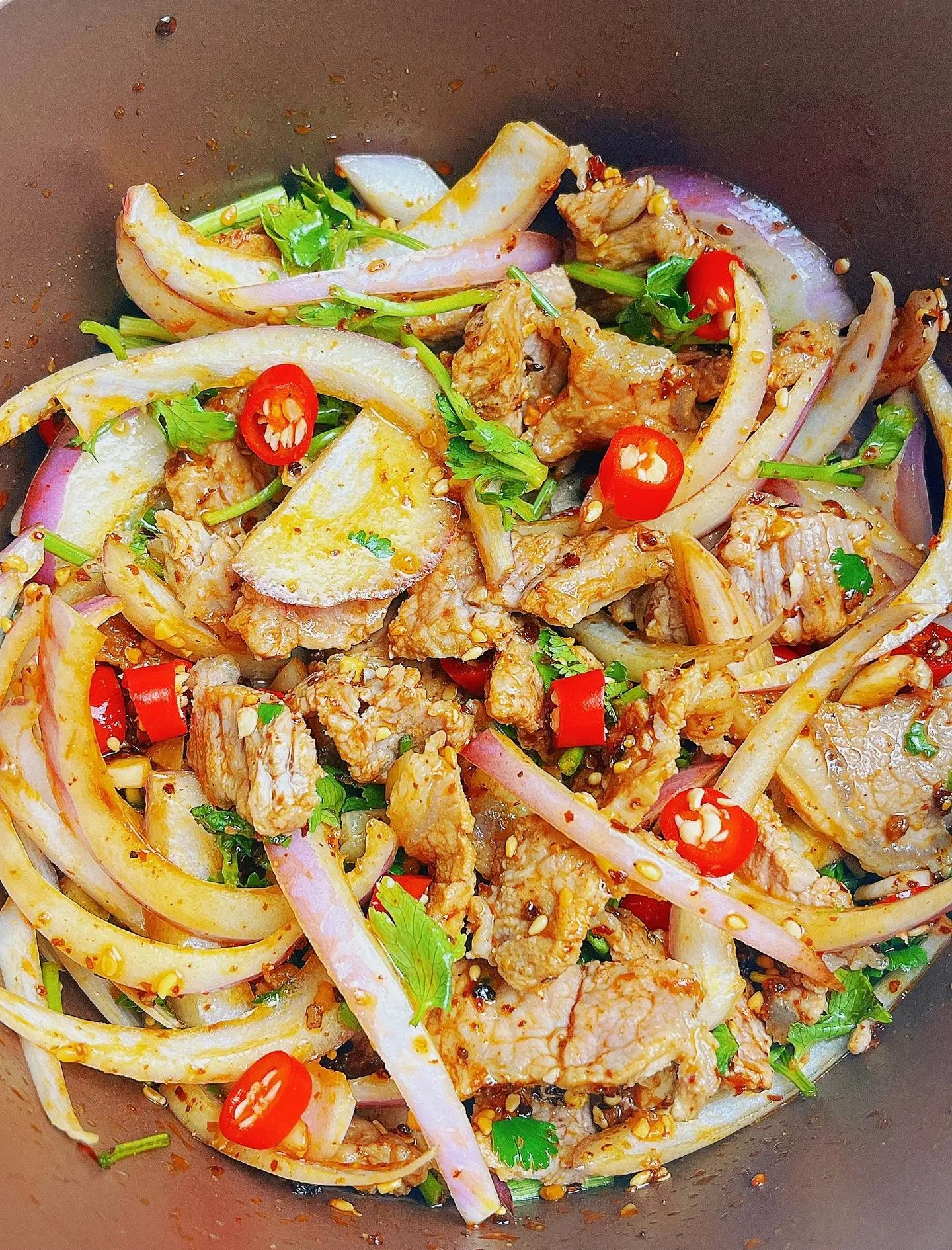 凉菜葱拌牛肉(凉菜葱拌牛肉怎么做)