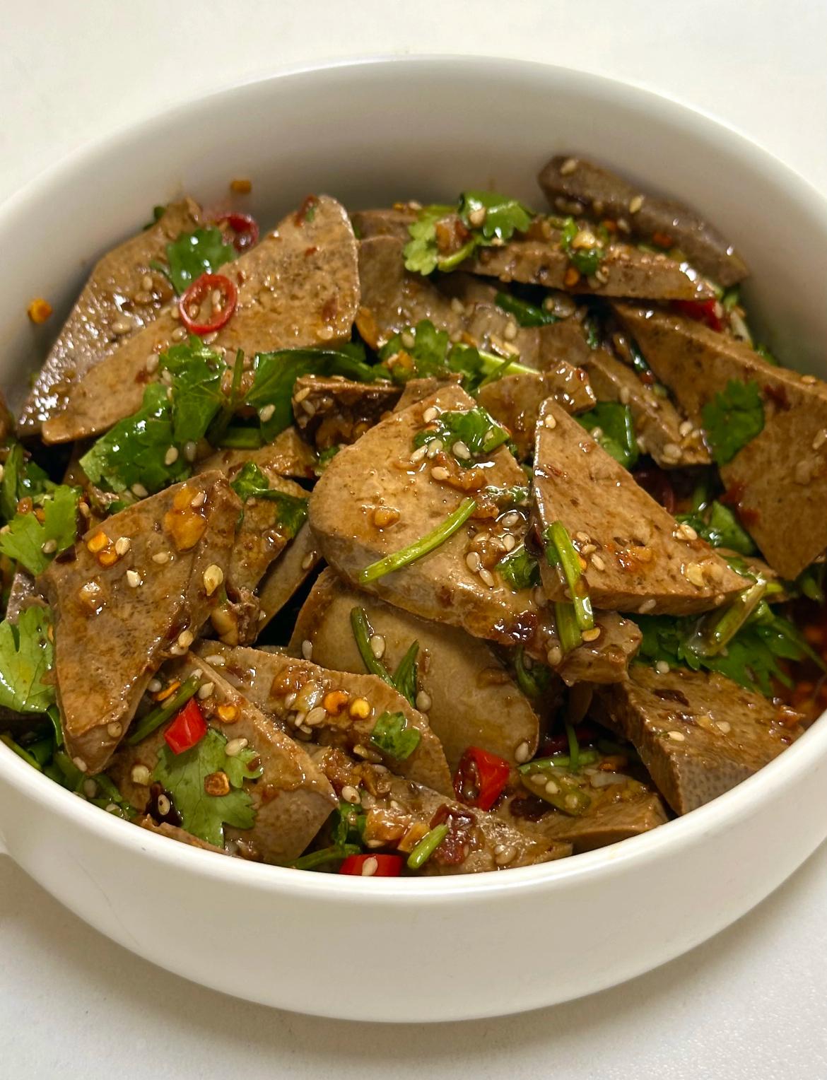 傣味凉菜里的猪肝(傣味凉菜里的猪肝能吃吗)