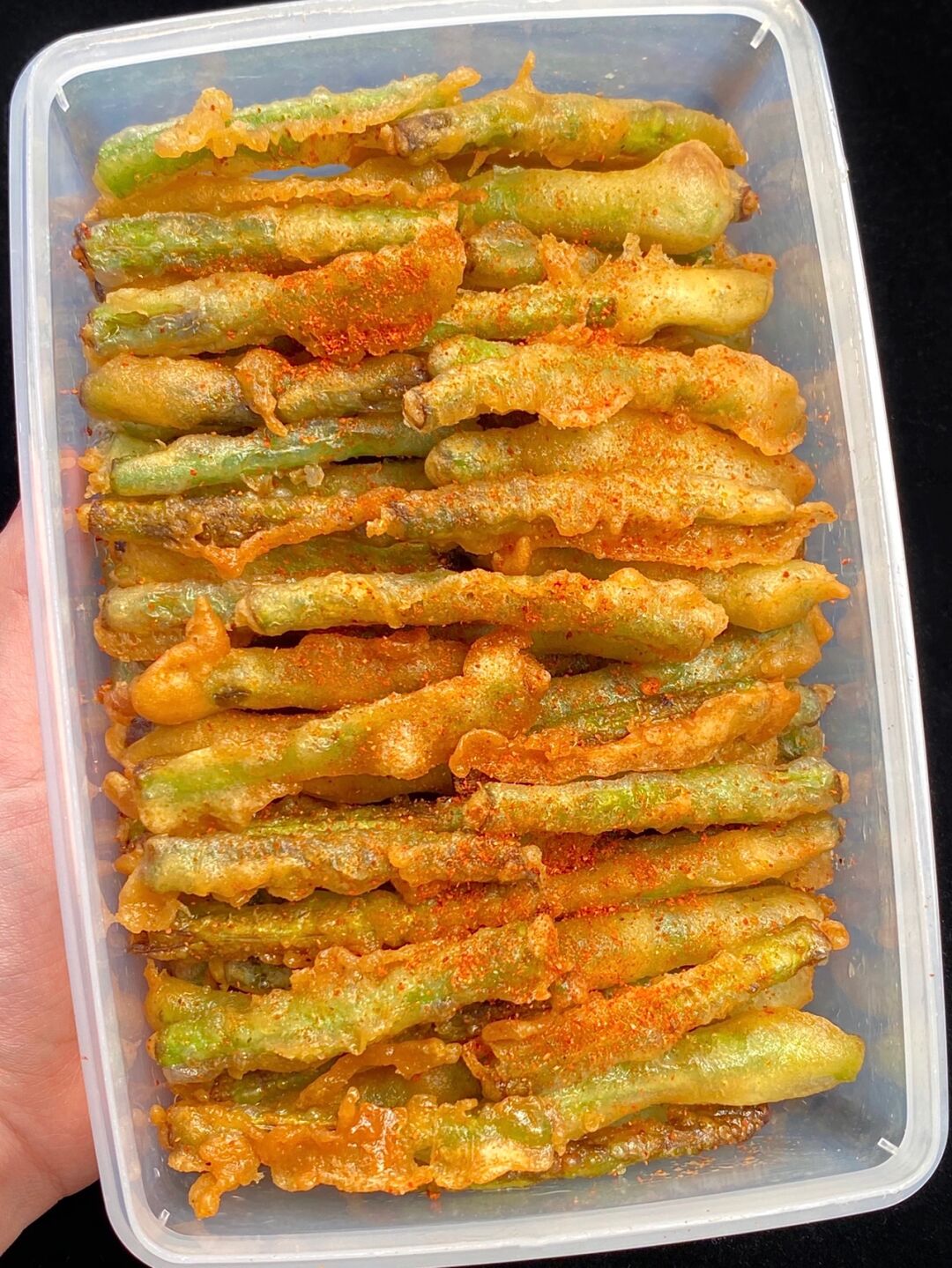 豆角凉菜炸(凉拌豆角油炸) 豆角凉菜炸(凉拌豆角油炸)