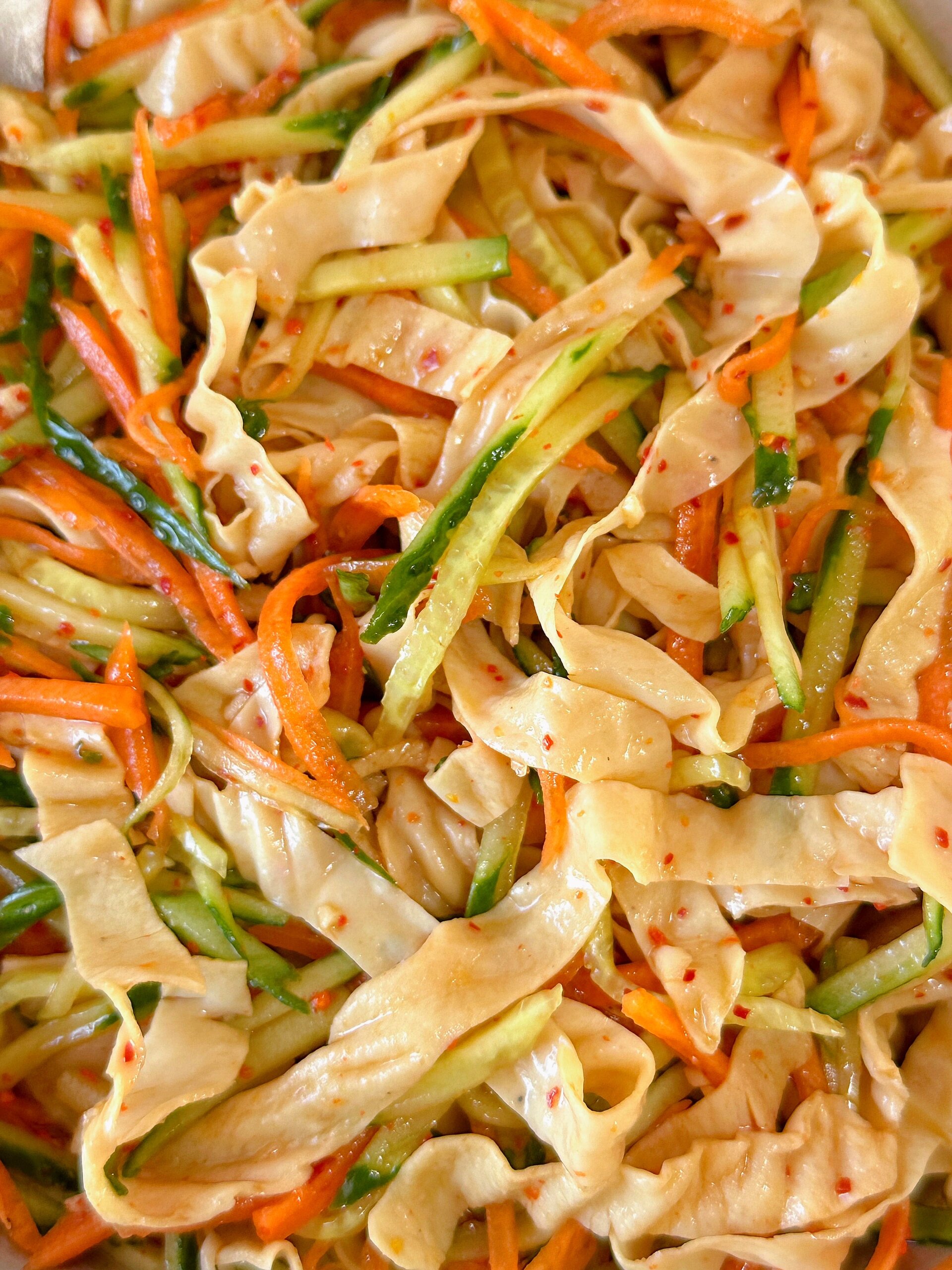 东北白菜豆皮凉菜(东北白菜豆皮凉菜怎么做)