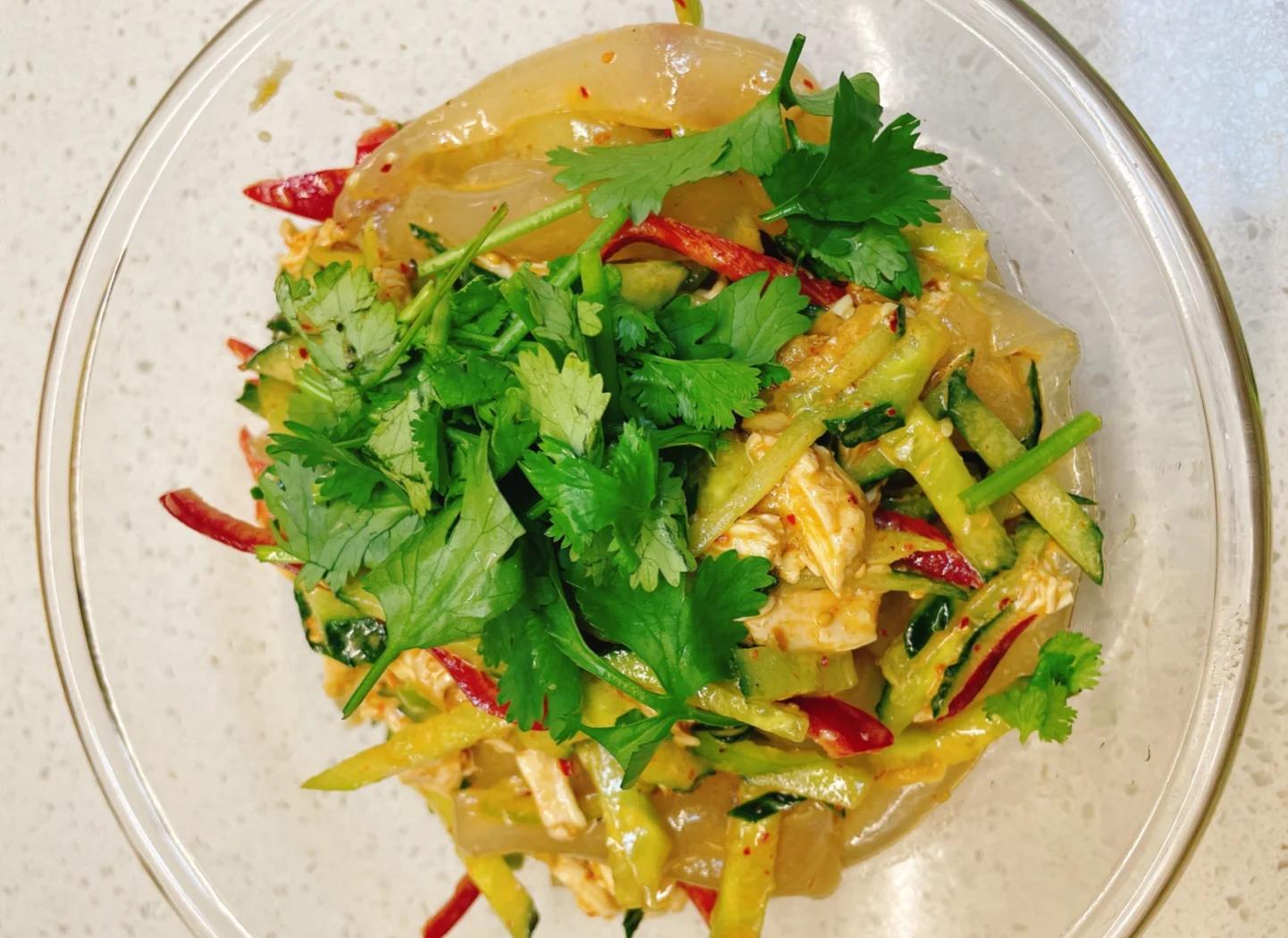 凉菜肉丝拉皮的图片(凉菜肉丝拉皮的图片高清)