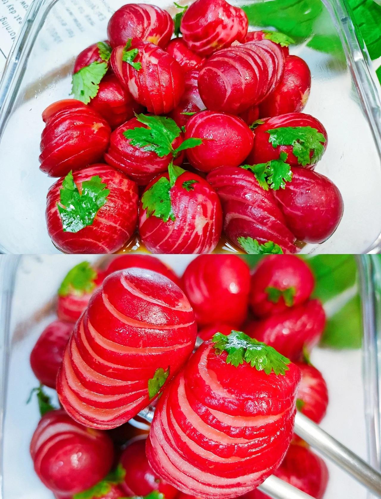 凉菜拼盘小红萝卜(凉菜拼盘小红萝卜怎么做)