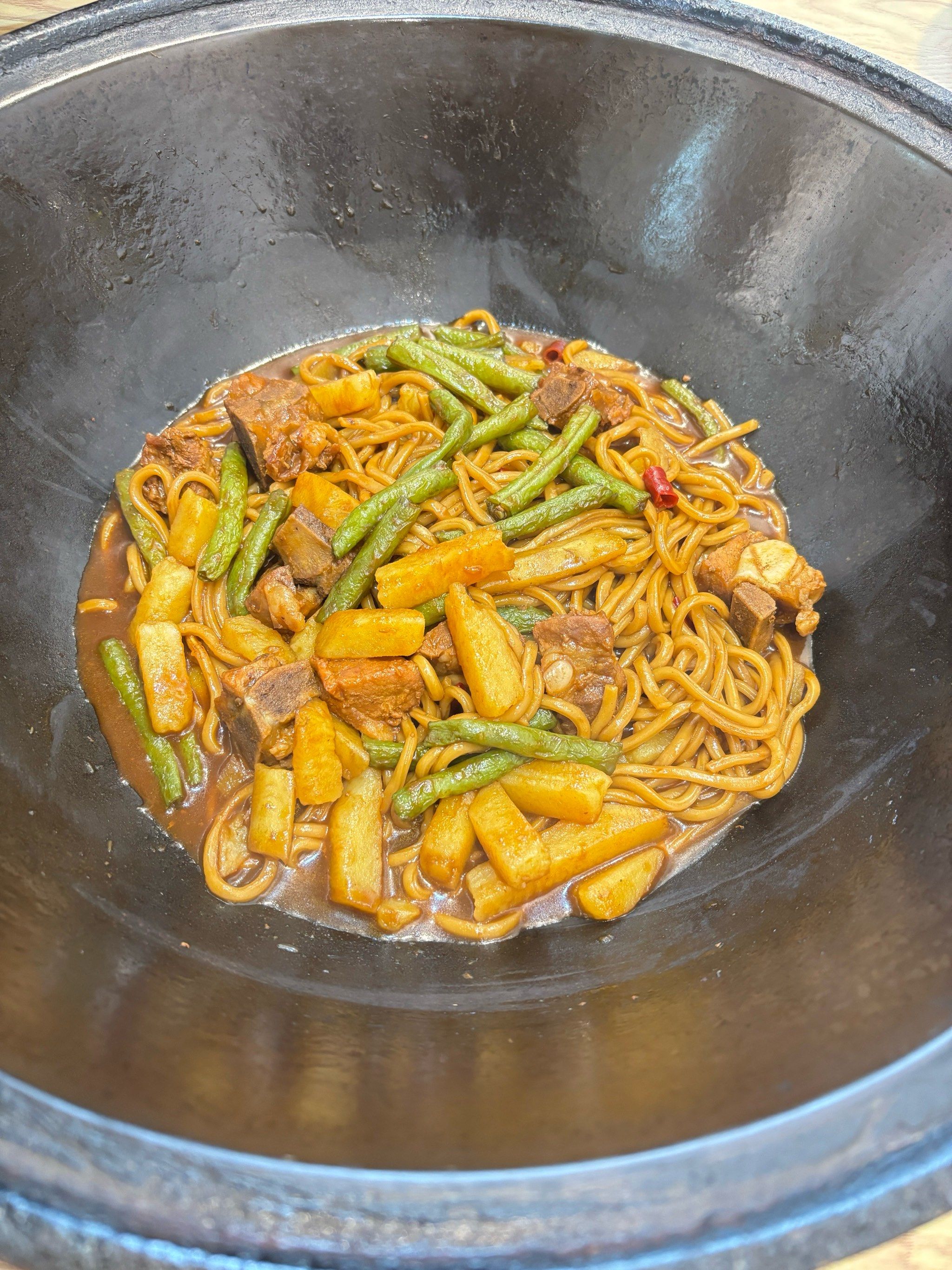 家常焖挂面(焖挂面的做法视频)