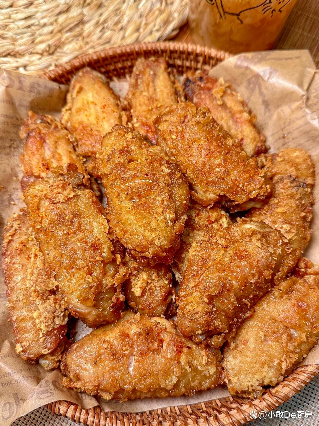 炸翅中的做法大全家常(炸翅中怎么炸才又脆又嫩)