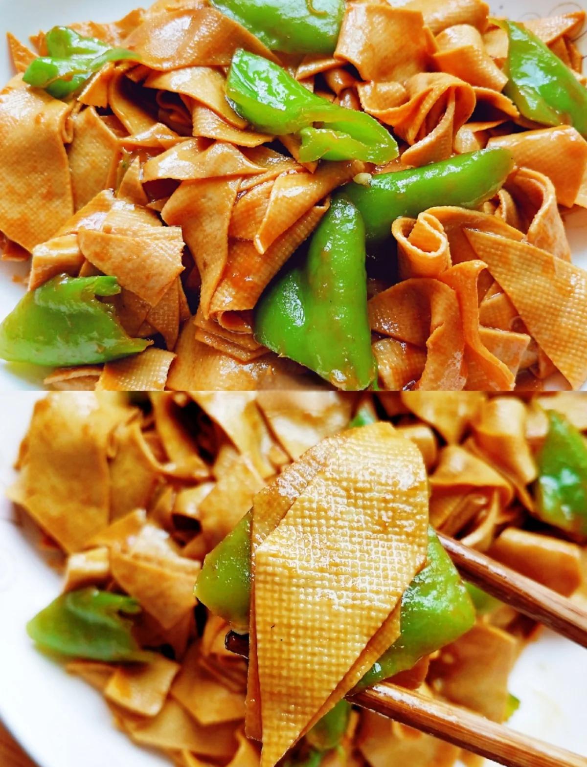 油豆皮素菜(油豆皮做菜怎么做好吃)