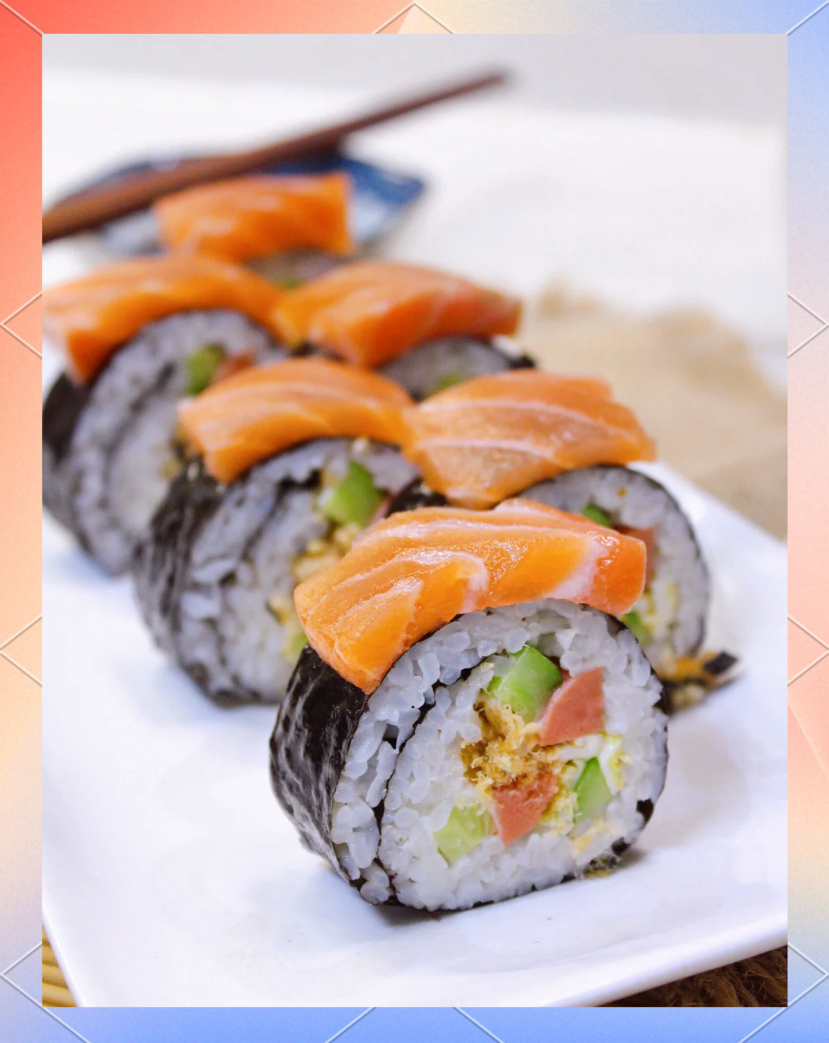 三文鱼寿司的家常做法(三文鱼寿司怎么做的方法步骤窍门) 三文鱼寿司的家常做法(三文鱼寿司怎么做的方法步骤窍门)