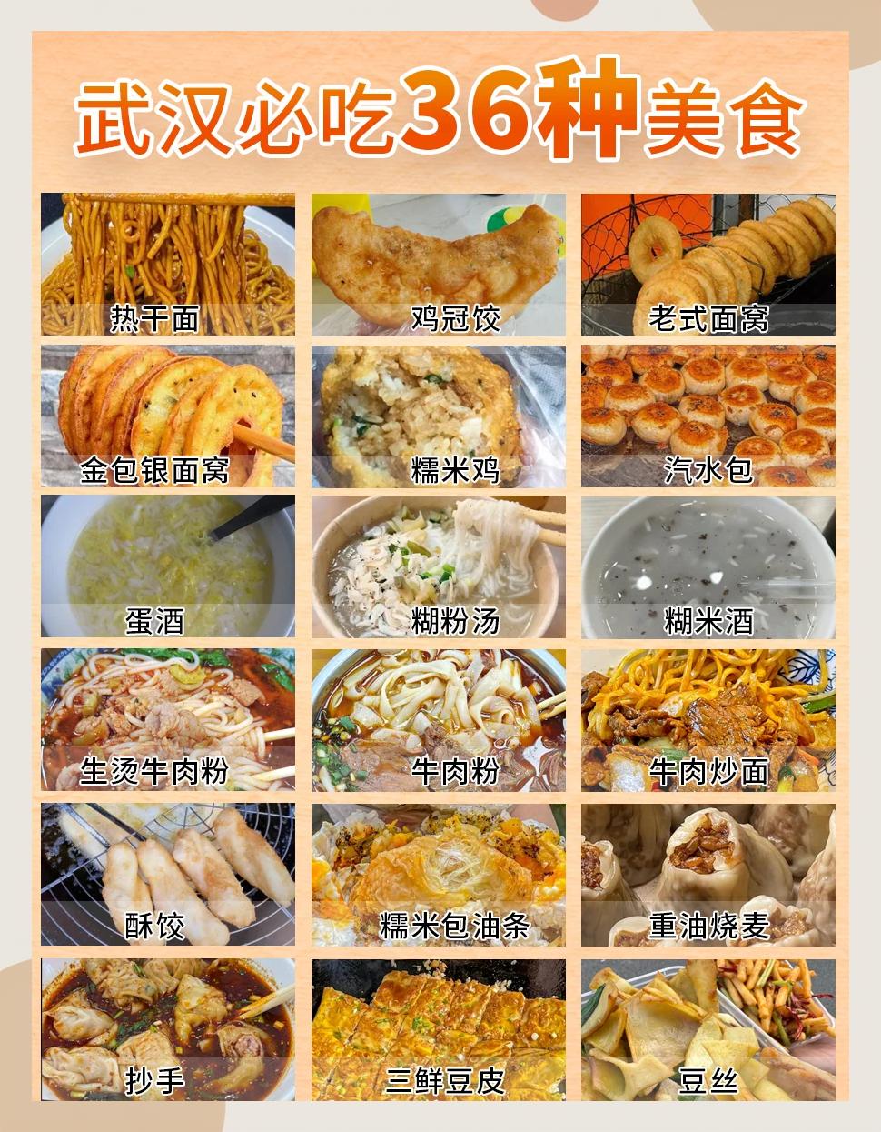 武汉大学特色美食攻略(武汉大学好吃的美食推荐)