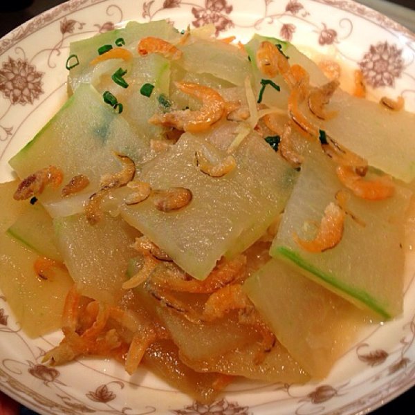 凉菜海米冬瓜(海米冬瓜的做法家常做法大全窍门)