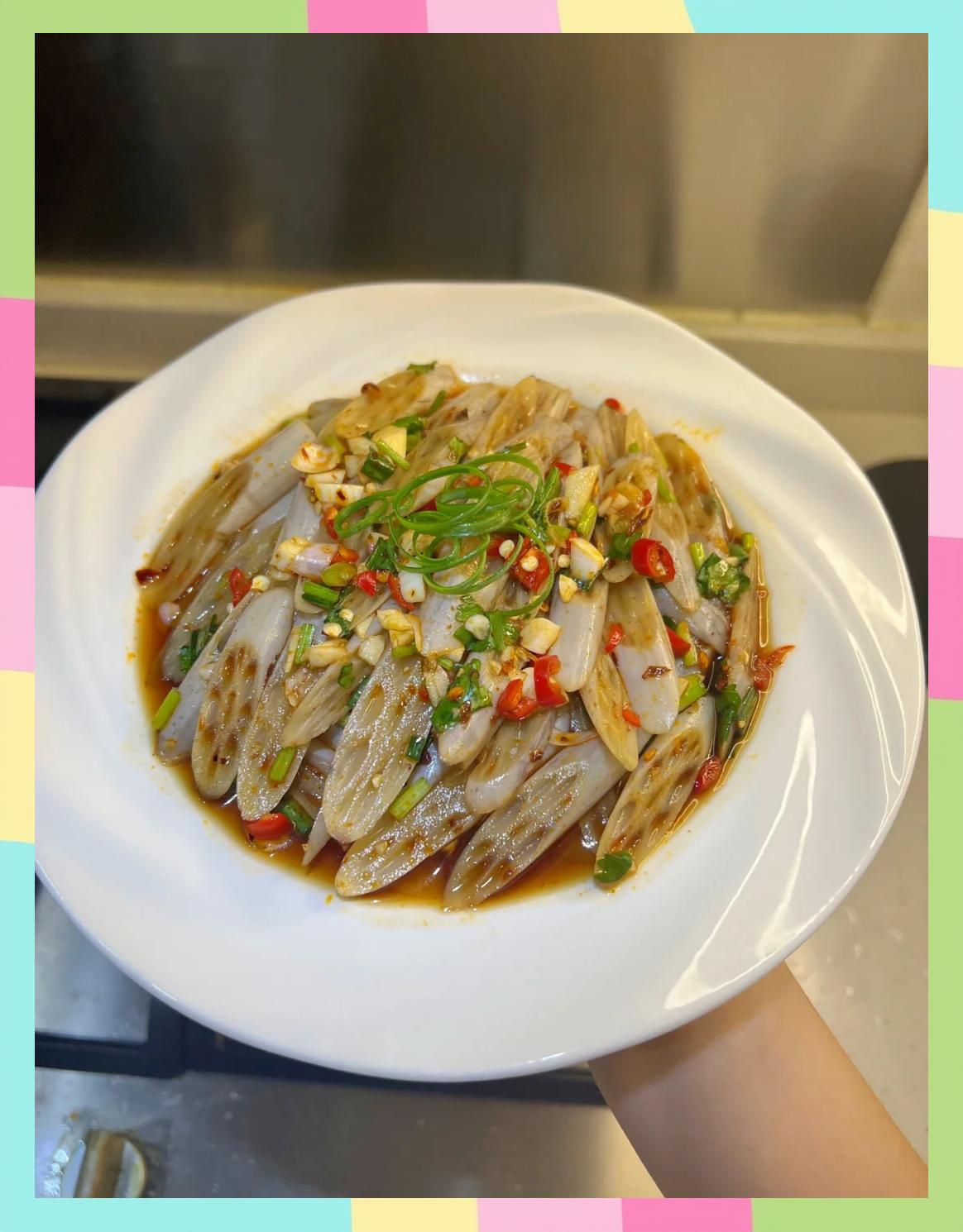 凉菜图片藕(凉菜藕片图片) 凉菜图片藕(凉菜藕片图片)