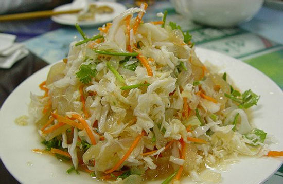 拌海蜇凉菜(凉拌海蜇佐料)
